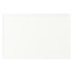 ASPUDDEN: white, rectangular, flat-packed unit made of particleboard, fibreboard, and plastic materials. Perfect for tidy storage.
