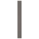 A tall, dark grey FORSAND door for pax frames, made of particleboard with a sleek, rectangular design.
