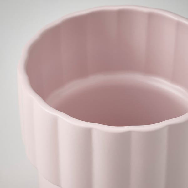 HÄNGSÄLG Plant pot, light pink, 9 cm