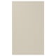 HAVSTORP beige smooth kitchen cabinet door, rectangular, acrylic-painted fiberboard.