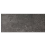 KALLVIKEN dark grey drawer unit, textured concrete look, modern industrial design.
