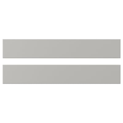 Two horizontal grey wooden rectangles, bevelled edges, traditional look.