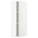 White METOD cabinet, modern kitchen storage, rectangular shape, sleek design, white finish.