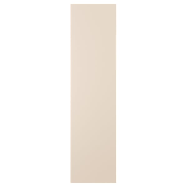 REINSVOLL door, beige, rectangular, recycled materials.