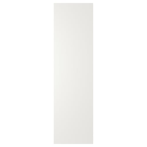 STENSUND white cover panel, rectangular, lacquered fiberboard, country style.