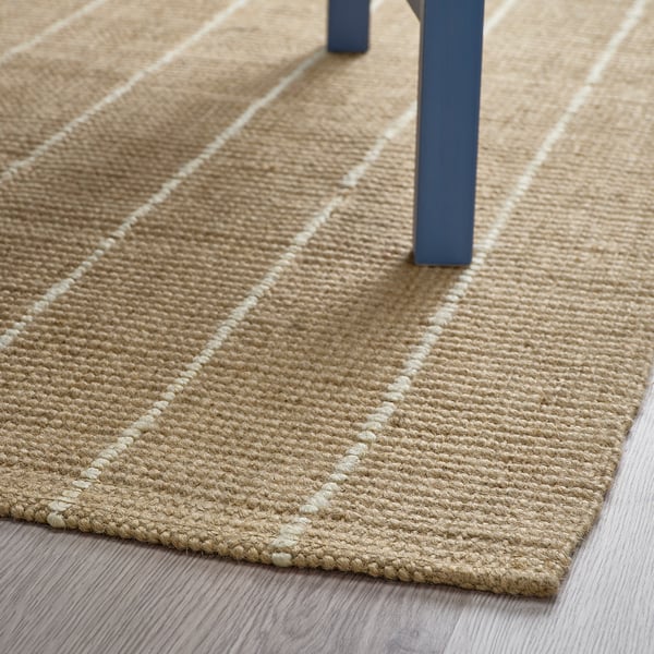TIOKRONA Rug, flatwoven, natural, 160x230 cm