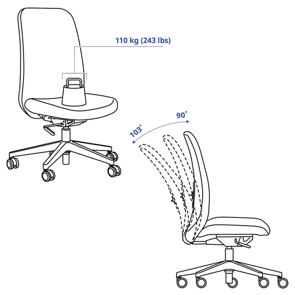 Illustration with measurements for the product: VALLFJÄLLET.