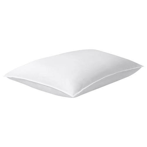 ÄNGSLILJA white pillowcase, pure cotton, rectangular, simple design.