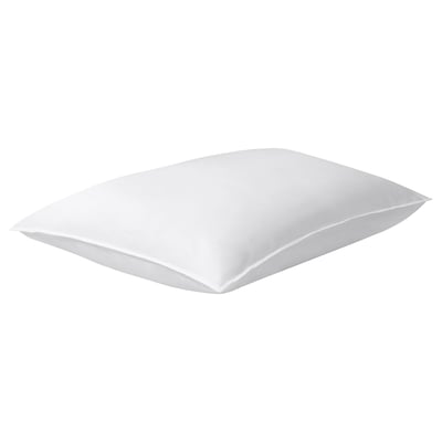 ÄNGSLILJA white pillowcase, pure cotton, rectangular, simple design.