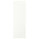 ASPUDDEN: white, rectangular, flat, plastic-finished particleboard.