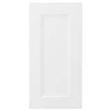 AXSTAD door, white, fibrous, inset panel, modern/traditional design.