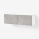 BESTÅ Shelf unit with doors, white/Kallviken light grey, 120x42x38 cm