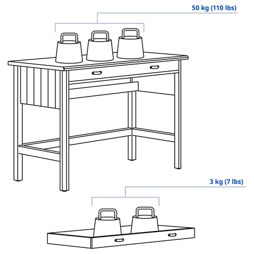 Illustration with measurements for the product: BRYTNING.