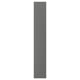 Grey panel, furniture cover, plastic edge.