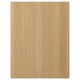FORSBACKA oak wooden panel, natural colour, veneer finish, flat surface, warm wood design.