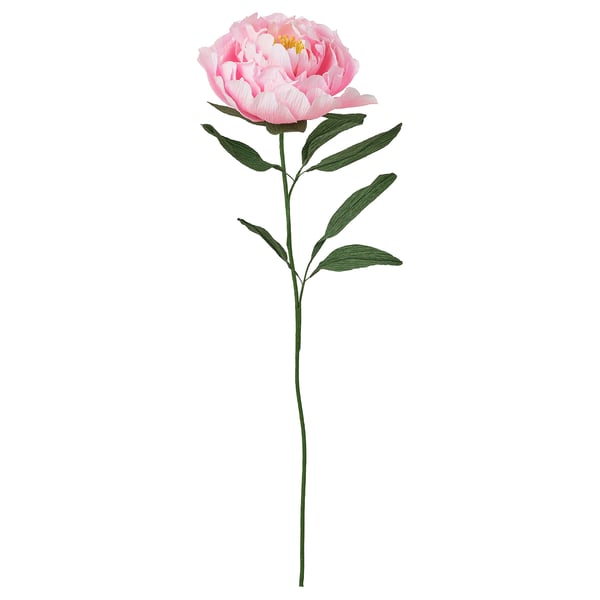 GULDSPETT Artificial flower, paper/Peony pink, 50 cm