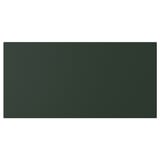 A dark green rectangular panel from HAVSTORP, made of fiberboard.