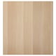 LAPPVIKEN white oak front, smooth design, natural look.