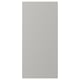 LERHYTTAN light grey kitchen cabinet with bevelled edges and birch veneer.