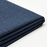 LJUSFJÄLLET Headboard cover, Kilanda dark blue, 140 cm