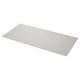 LOCKEBO Custom made worktop, light grey concrete effect/glass composite, 1 m²x2.0 cm