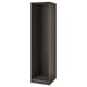 PAX wardrobe frame, black, rectangular, modern.