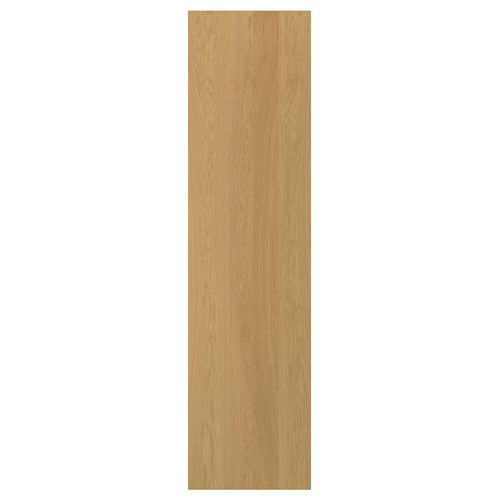 SINARP oak veneer panel, rectangular shape, natural wood grain design.