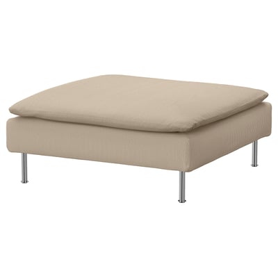 SÖDERHAMN Footstool, Kelinge beige