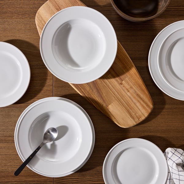VARDAGEN 18-piece service, white