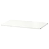 BESTÅ white rectangular shelf, minimalist design, white finish.