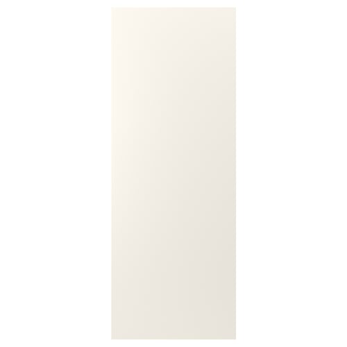 A FÖRBÄTTRA item, a white rectangular panel, made of fibreboard and painted with acrylic and polyester finishes.