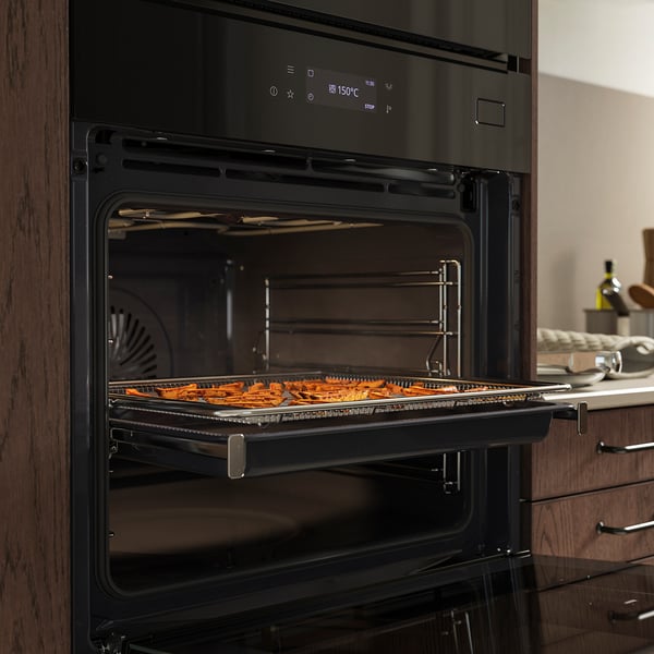 FRILLESBO True fan oven, full steam function air fry function/stainless steel colour IKEA 700