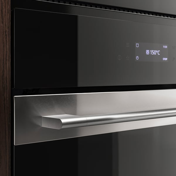 FRILLESBO True fan oven, full steam function air fry function/stainless steel colour IKEA 700