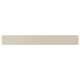 A horizontal beige HAVSTORP panel, smooth and modern, made from acrylic paint and fibreboard.