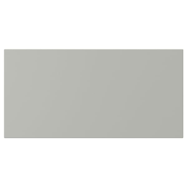 HAVSTORP: light grey, smooth, rectangular kitchen cabinet front.