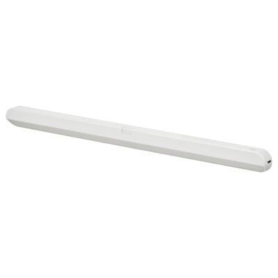 KÖLVATTEN led wardrobe light, white, slim, rechargeable, sensor-activated.