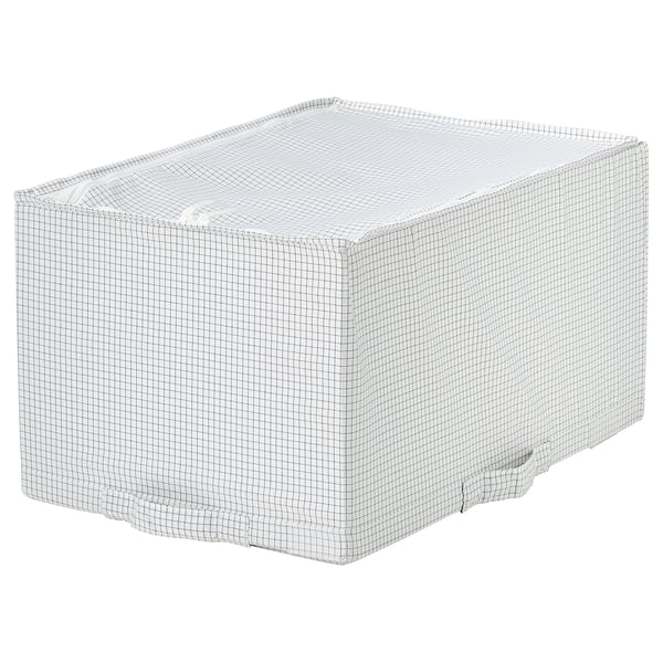 STUK Storage case, white/black, 34x51x28 cm