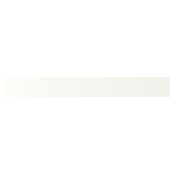 VALLSTENA white kitchen cabinet. Simple, smooth, rectangular design with 25-year guarantee.