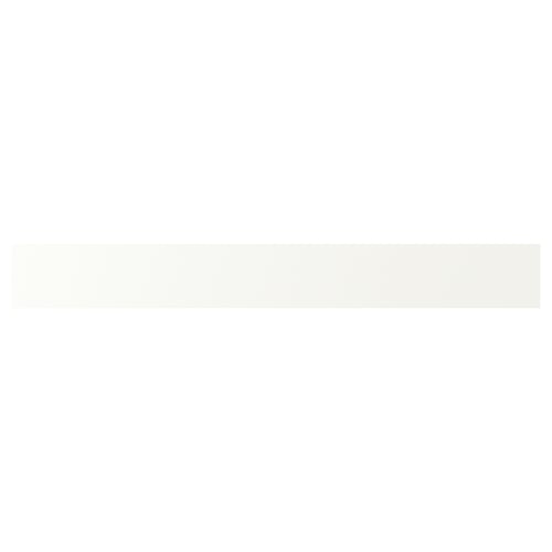 VALLSTENA white kitchen cabinet. Simple, smooth, rectangular design with 25-year guarantee.
