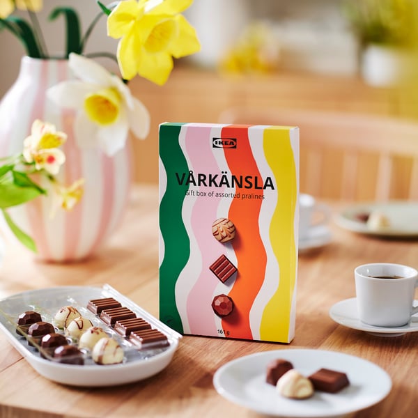 VÅRKÄNSLA Gift box, assorted pralines, 161 g