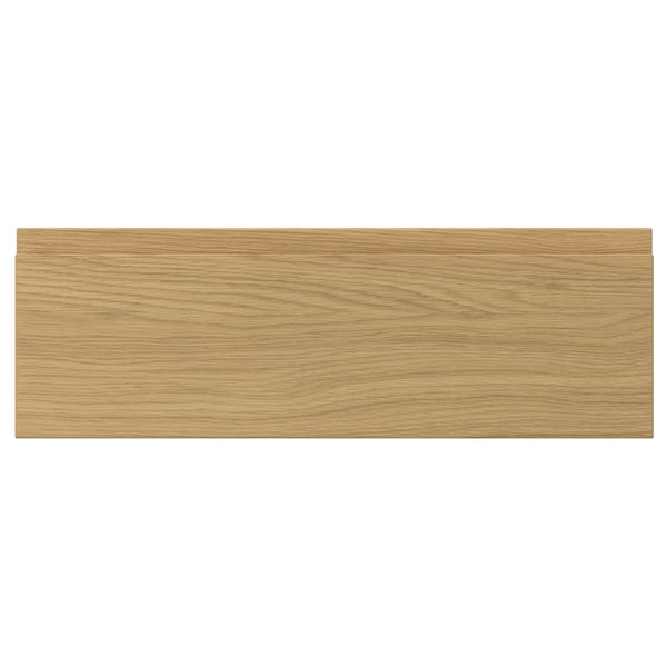 VOXTORP wooden panel, smooth finish, oak colour, rectangular shape, simple design.