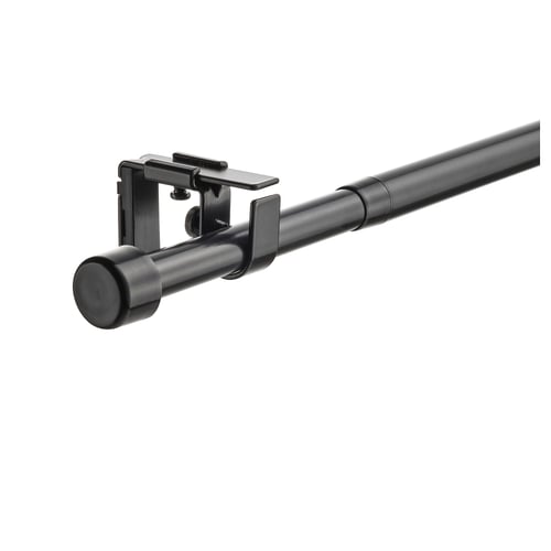 BEKRÄFTA طقم عمود ستارة, أسود, 120-210 سم 19 مم