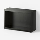 BESTÅ هيكل, أسود-بني, 60x20x38 سم