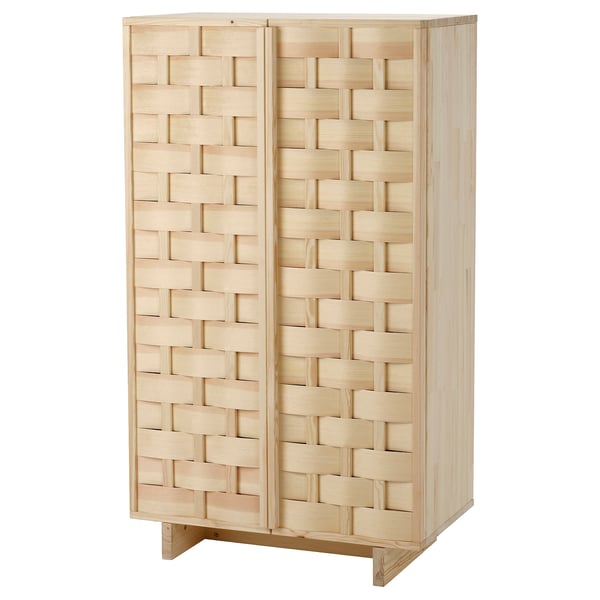 IKEA PS 2026 خزانة, صنوبر, 80x46x140 سم