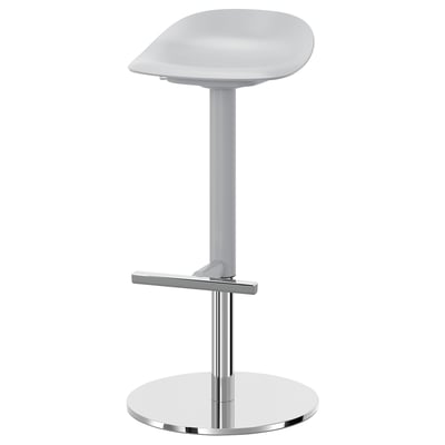 JANINGE مقعد مرتفع, رمادي, 76 سم