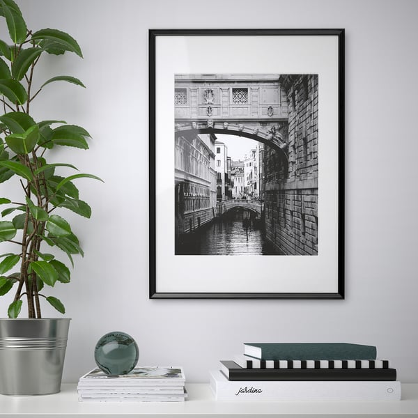 KNOPPÄNG برواز, أسود, 50x70 سم