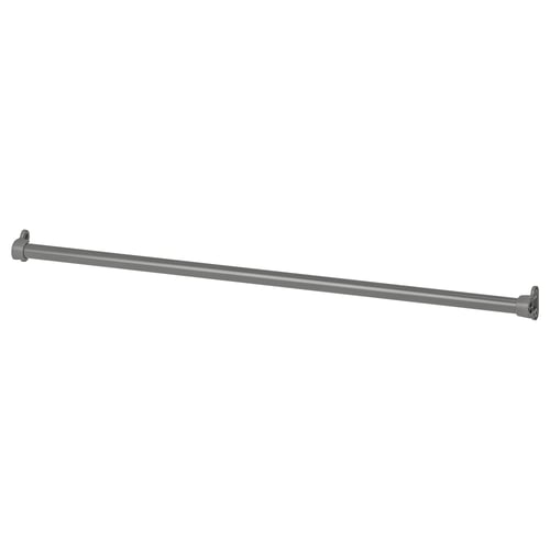 KOMPLEMENT ماسورة تعليق ملابس, رمادي غامق, 100 سم