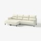 MANNARP كنبة 4 مقاعد مع أرائك طويلة, Gunnared بيج