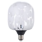 MOLNART لمبة LED E27 240 lumen, على شكل أنبوبي أبيض/زجاج شفاف, 120 مم