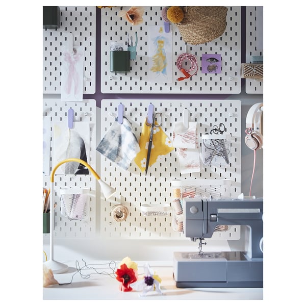 NÄVLINGE مصباح مكتب LED, أصفر/أبيض